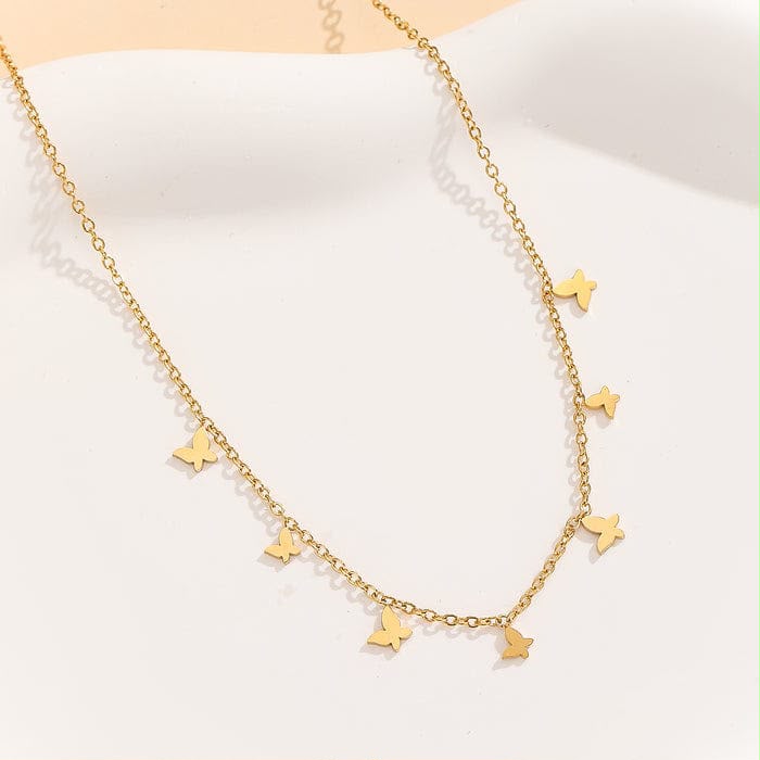 Butterfly Station Necklace
