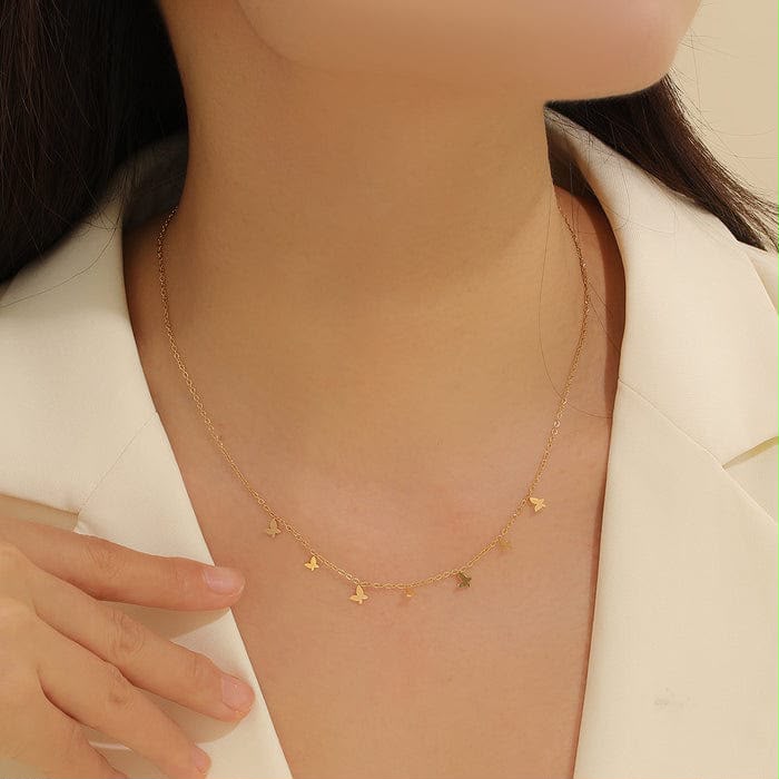 Butterfly Station Necklace