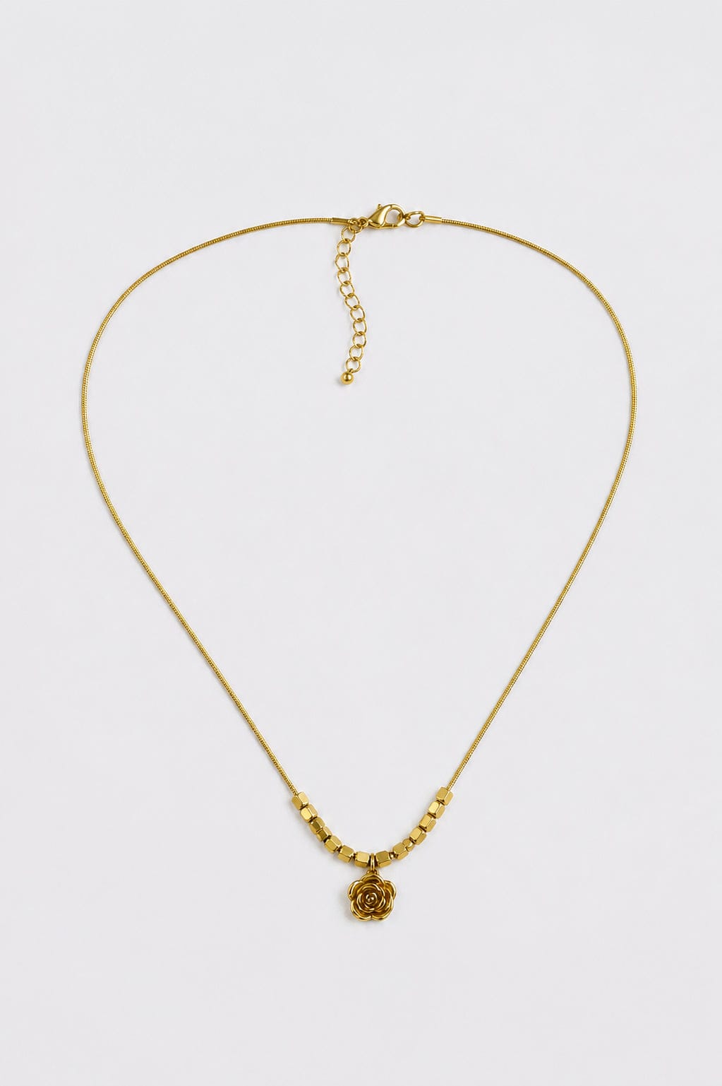 Rose necklace
