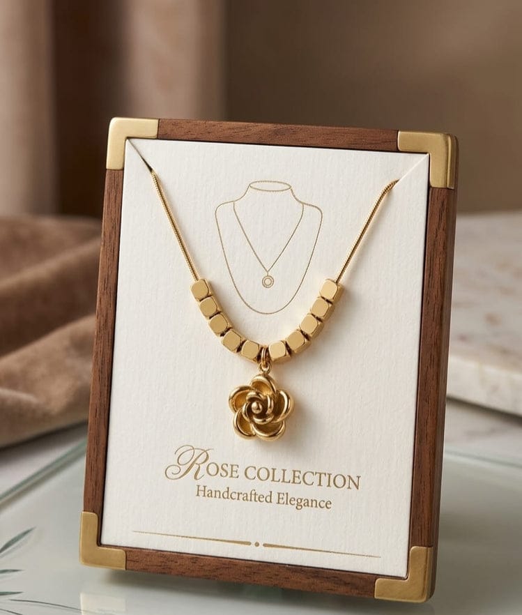 Rose necklace