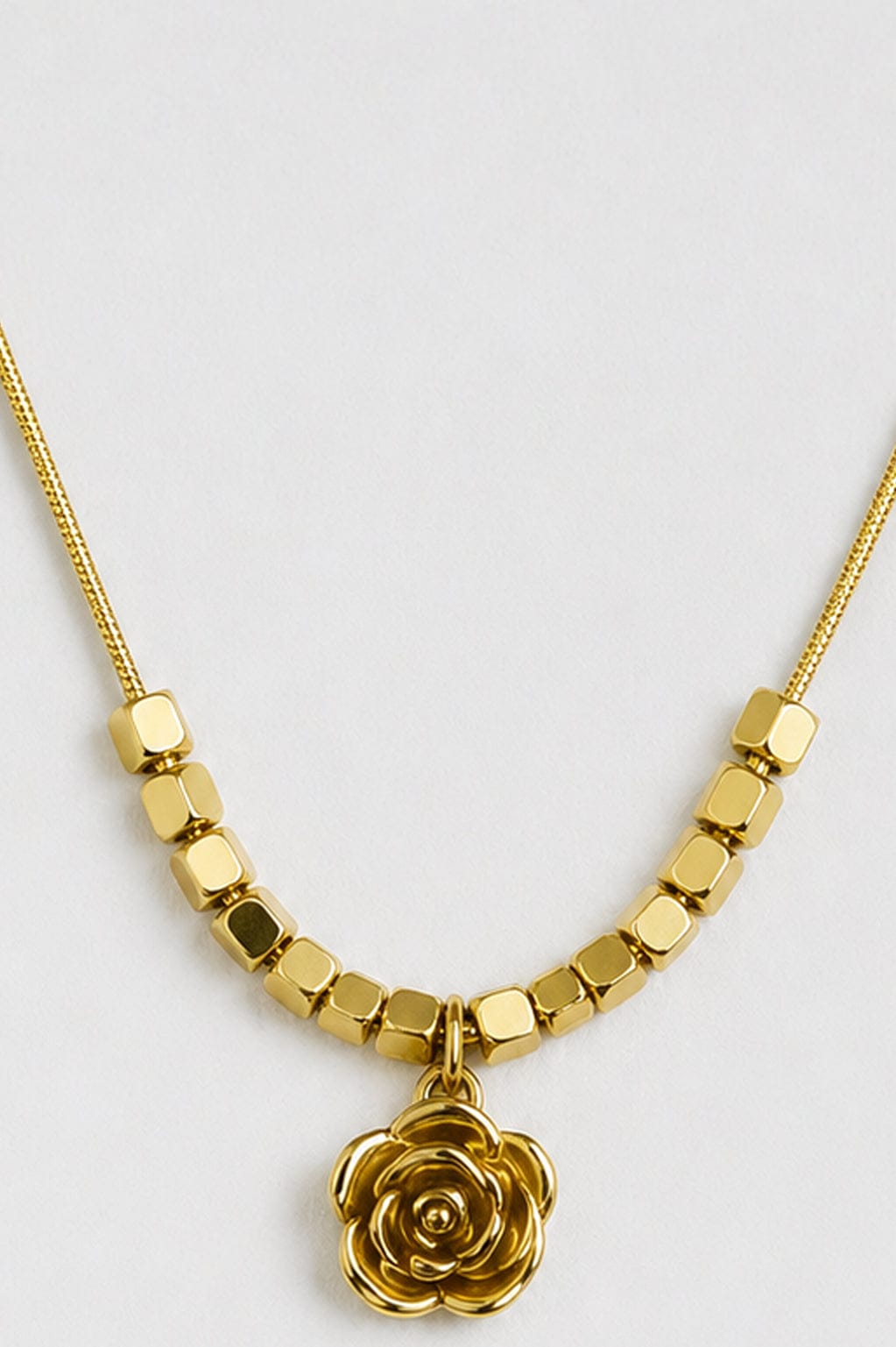 Rose necklace