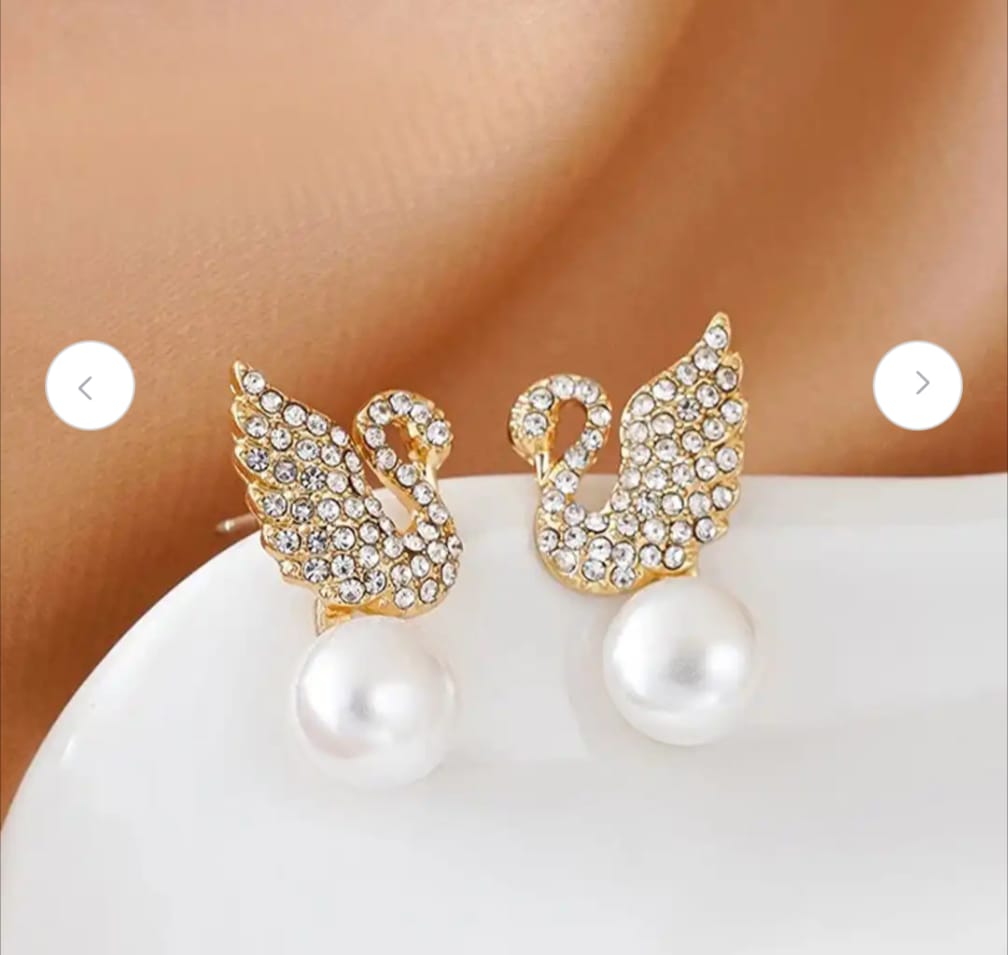 Swan Earings