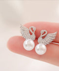 Swan Earings