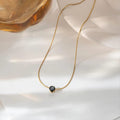 Floating Gem Necklace